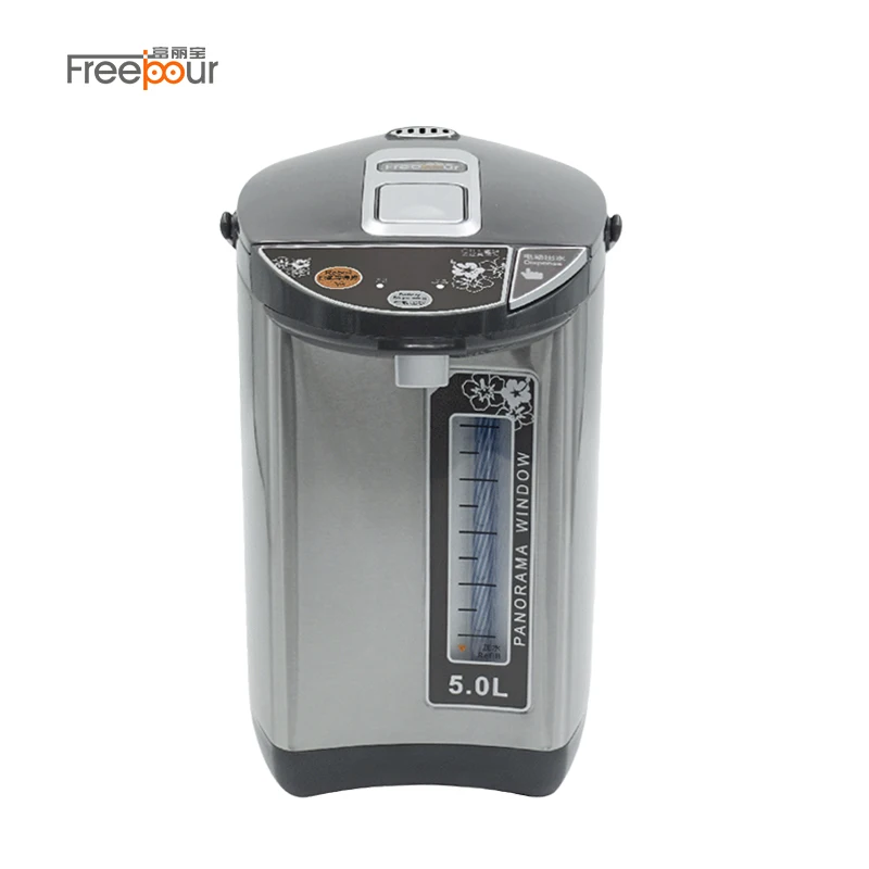 
Anti-dry Boil 5L 220V Stainless Steel Tea Coffee Air Pots Electric Thermo Pot 