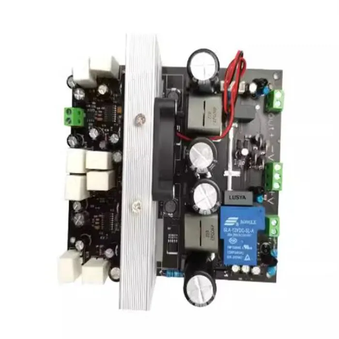 IRS2092 Class D 2000W BTL 4227 Full Frequency Subwoofer Stage Home Power Amplifier Board With Speaker Protection Relay