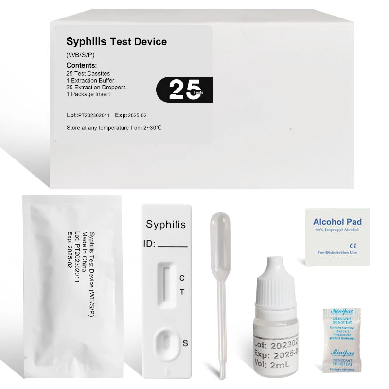 Тест на антитела к сифилису GooDoctor, высокоточное Обнаружение заболеваний WB/сыворотки/плазмы TP Syphilis Ab