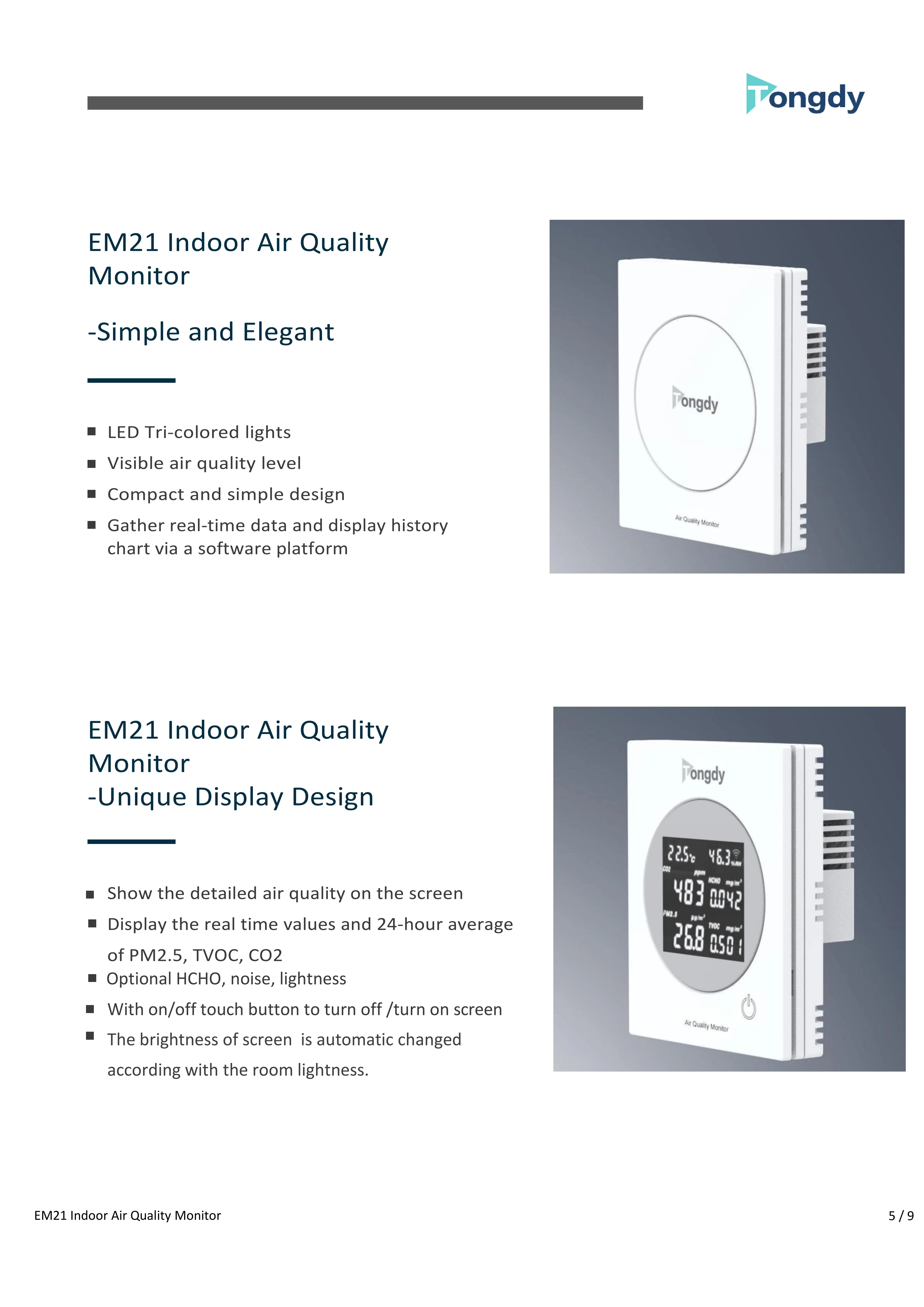 Indoor Air Quality in Office Buildings Detector  CO2  PM2.5 Temp Humidity TVOC HCHO CO  WELL RESET Certificate
