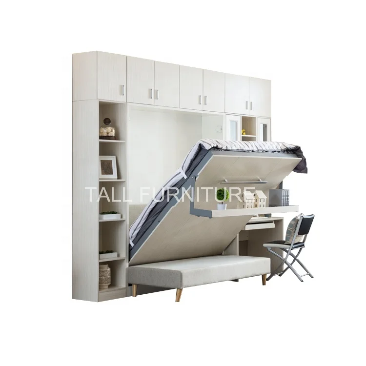 Hot sale free lifestyle ins Murphy wall bed hardware fold wall bed mounted