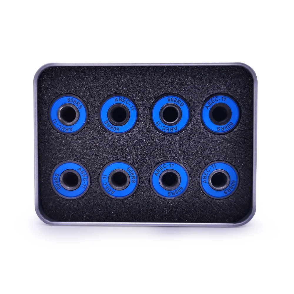 Skateboard Bearing Ceramic Hot sale deep ball bearing ball roller abec 11 bearing for skateboard wheels