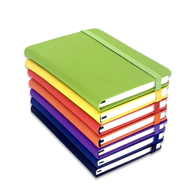 Office Supplies Hardcover Blank Notebook B5,A5,A6 Pu Laser Engraved Gift Logo Unique Notebook Journal Plan Notebook