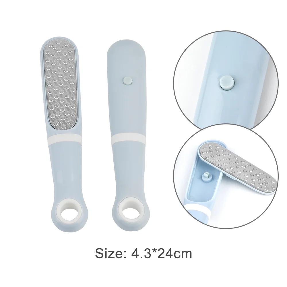 Professional Pedicure Foot Care Callus Remover Stainless Steel Foot File For Dead Hard Dry Skin Corns