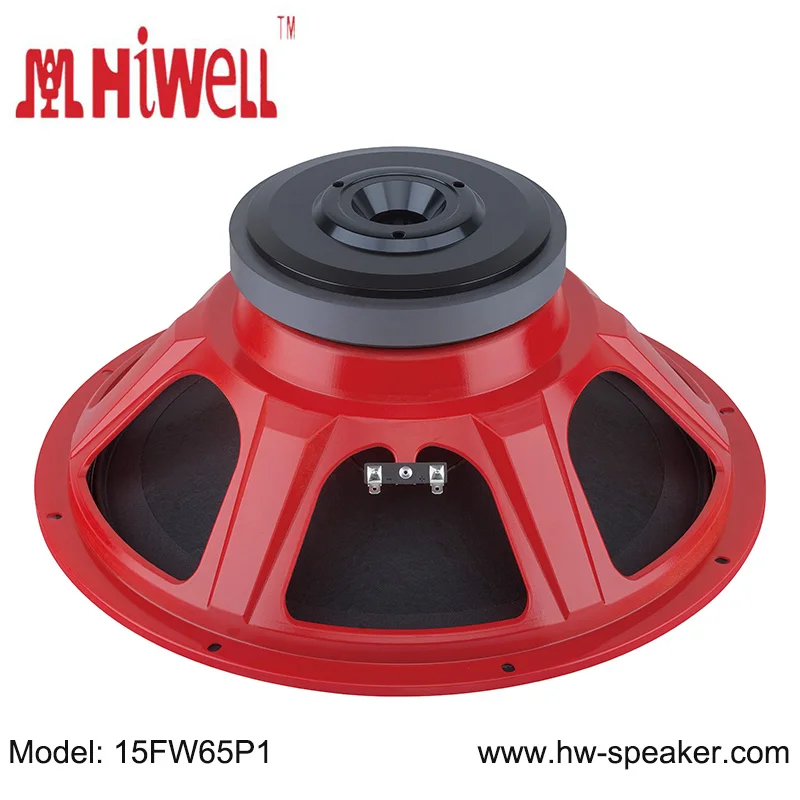 Pro audio НЧ динамик цена 15 'динамик НЧ с новым дизайном красная стальная рама.