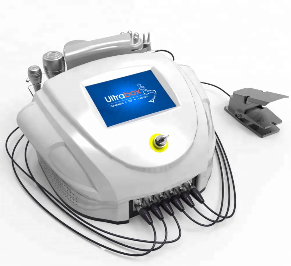 6 in 1 Vacuum Cavitation System Type and Weight Loss radio frequency lipolaser cavitation rf slimming beauty machine