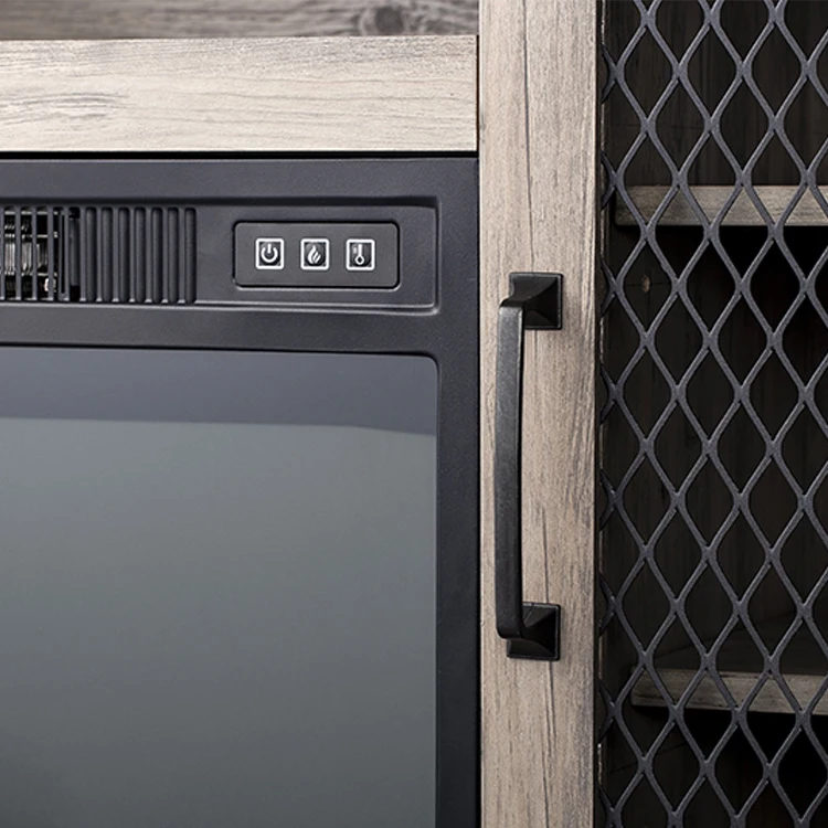 Мебель для гостиной, фермерский дом Mueble TV Con Chimenea, развлекательный блок, современная ТВ-приставка с камином