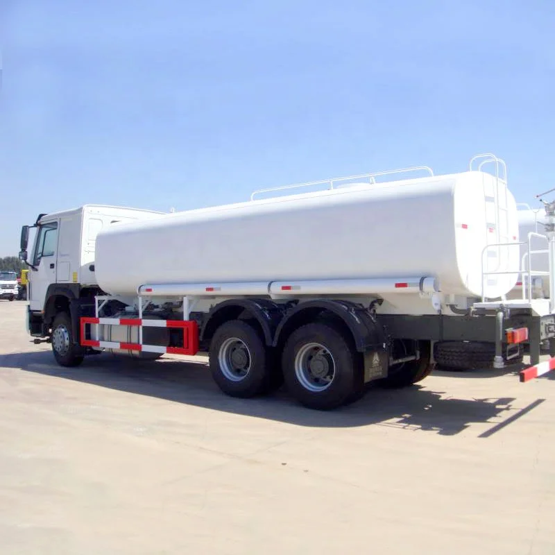 USED HOWO 5000 Gallon Water Tanker Trucks for Sale China Brand Good
