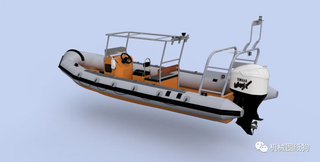 Customized 5.2M Aluminum Deep-V hull RIB boat Rigid hull PVC or Hypalon Inflatable boat