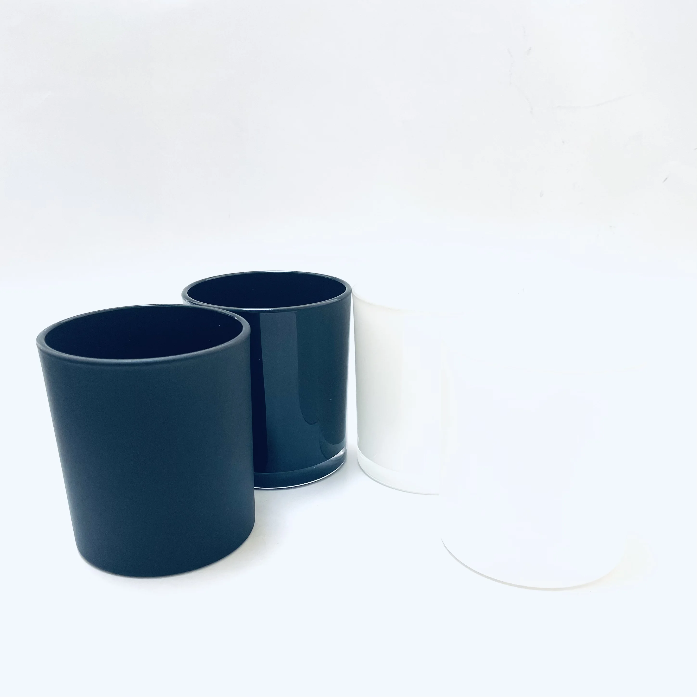 Natural onyx marble Candle Holder stone Aromatherapy Scented Round Candle Jar With Lid Holiday Wedding Party Indoor Home