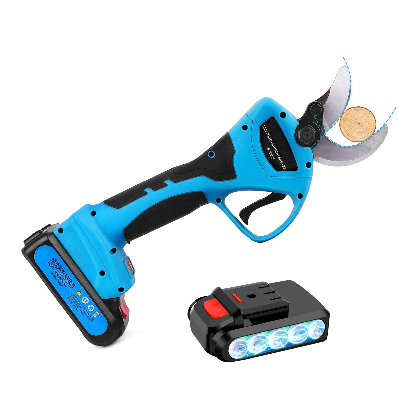 4inch Mini Cordless battery operated Chainsaw 24V electric chainsaw pruning shears