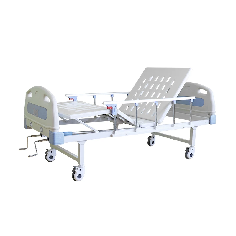 ORP-BM22 профессиональный производитель поставляет больничную кровать с ПП боковыми рельсами Бесшумная прочная клиника две функции медицинская