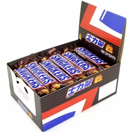 Exotic 51g Hot Chocolate Peanut Bar Flavored Solid Chocolate Supplement with Nut Casual Energy Snack