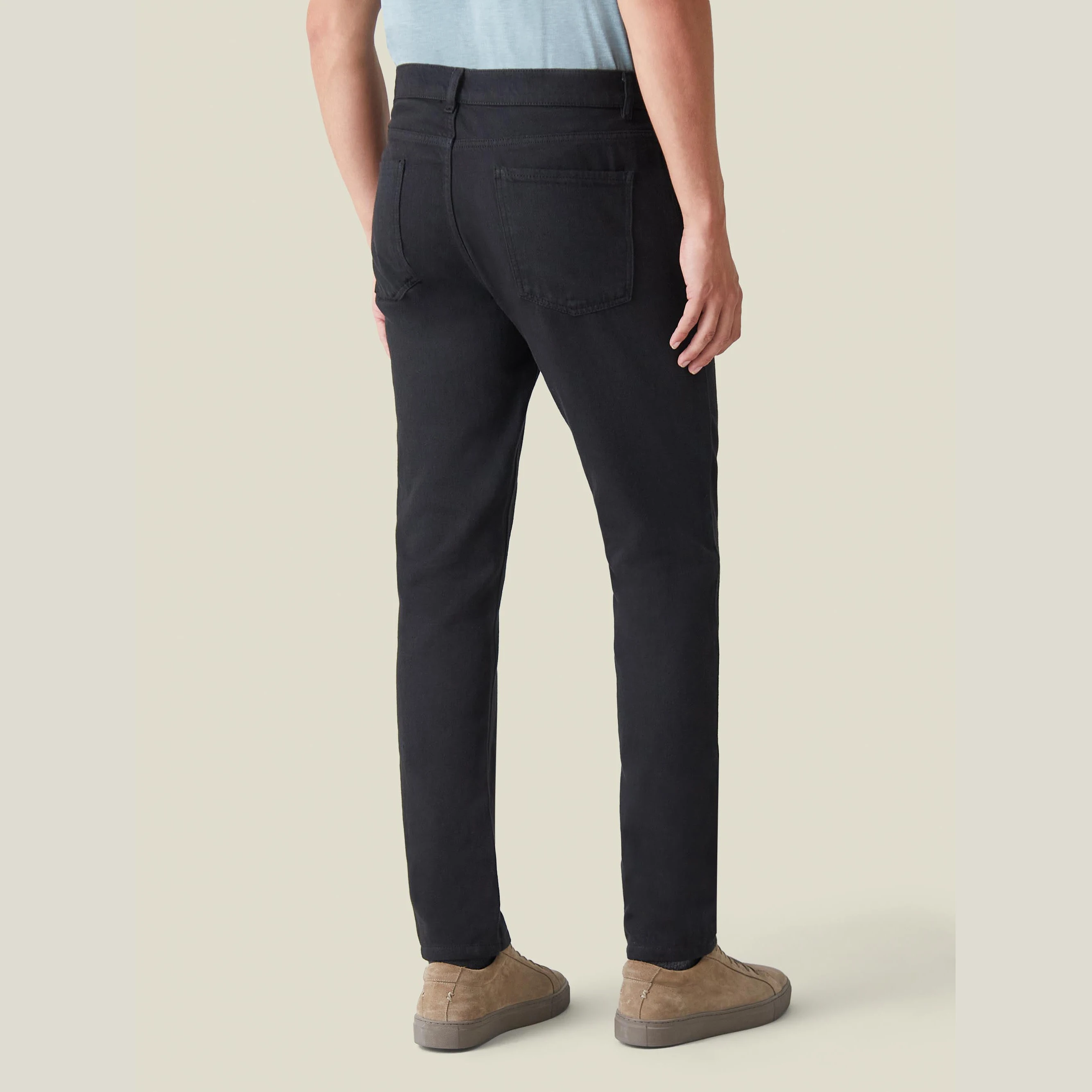 Custom Regular Cargo Pants for, Men Black Double Knee Work Carpenter Pants Jeans Painter mens trousers/