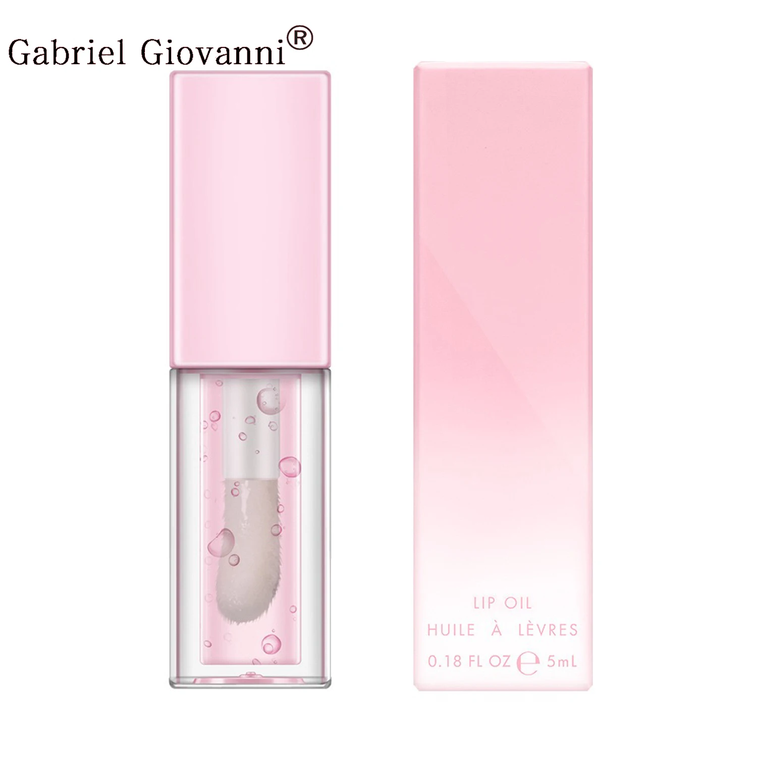 Private Label Vegan And Natural OEM 30 Colors Plumping Lip Gloss Oil