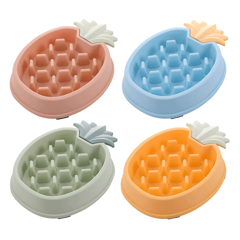 Factory Direct Sales Of Environmentally Friendly Materials Plastic Travel Slow Food Assisted Digestion Dog Basin Pet Basin Pet