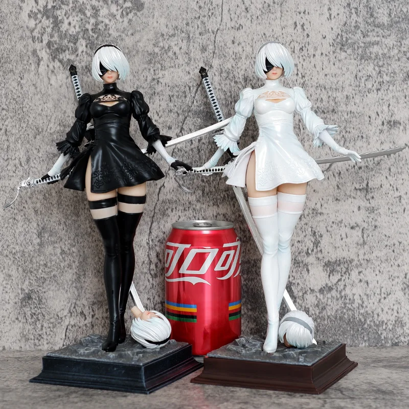 hentai sexy girl PVC model toys 27cm Double Head anime games figura Automata NieR 2b action figure