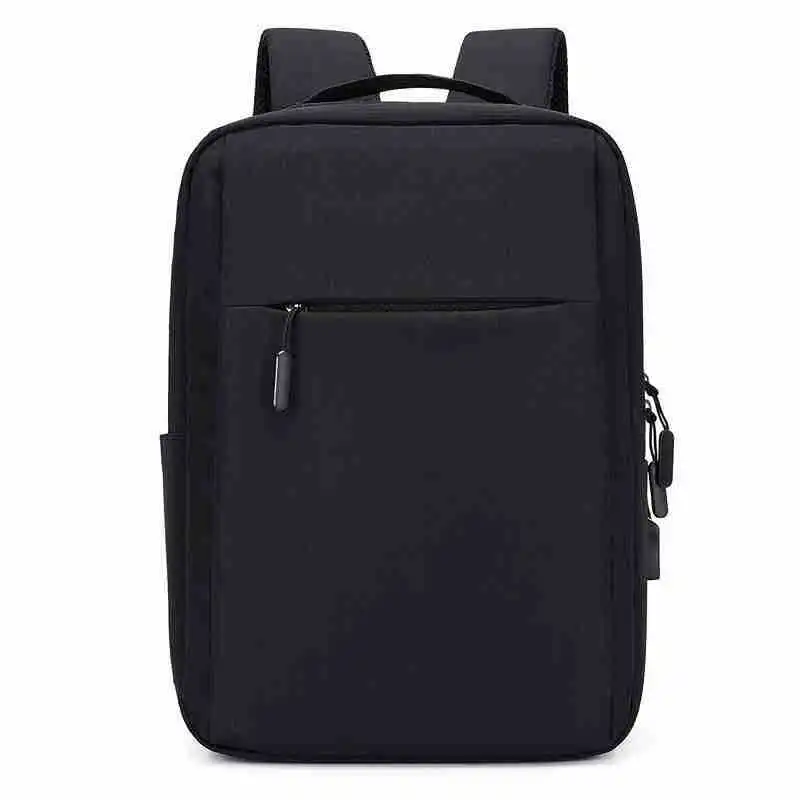 large capacity business nylon PU laptop Ecological Felt Laptop Bag backpack bags with usb charging port