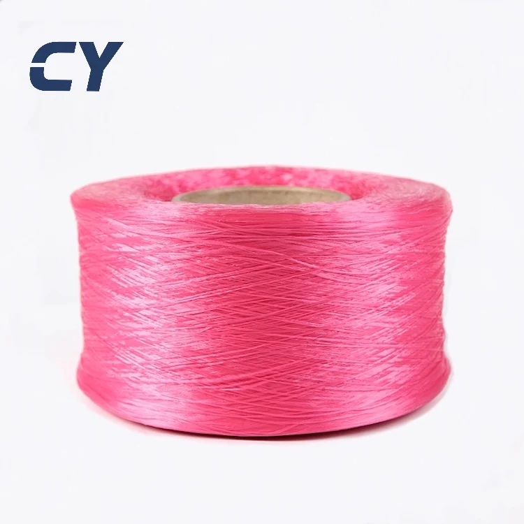 High tenacity  polypropylene fdy yarn uv stabilized polypropylene yarn color polypropylene spun yarn