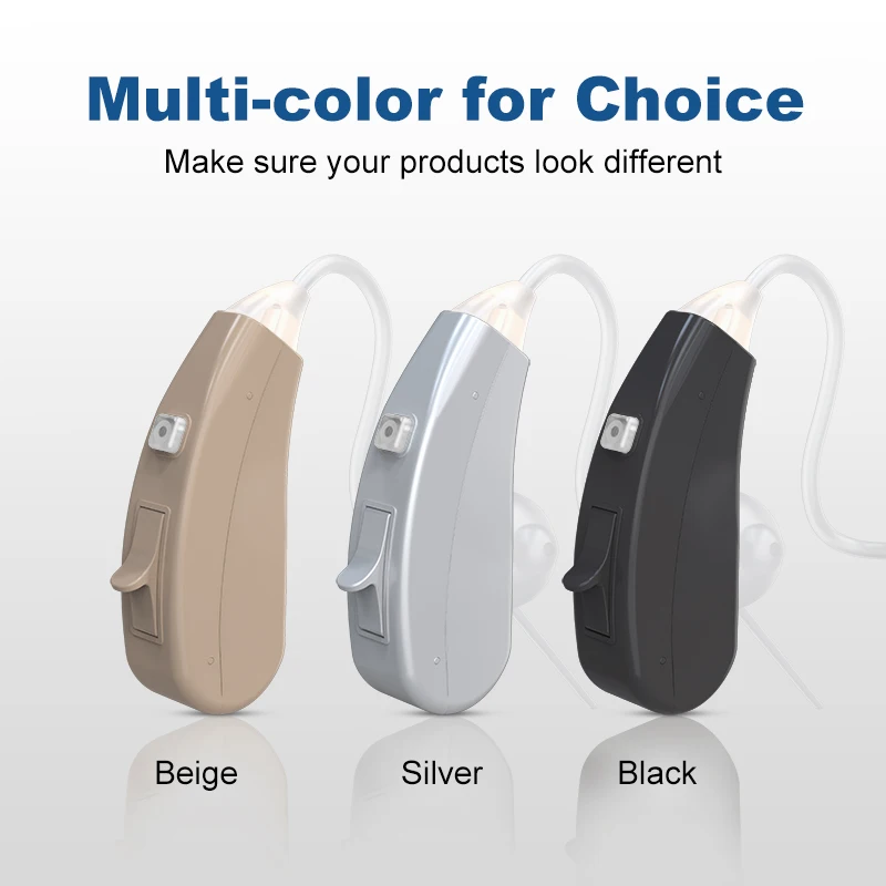 Factory Price Hearing Aids Rechargeable Portable Hearing Aid BTE Hearing aids for Seniors
