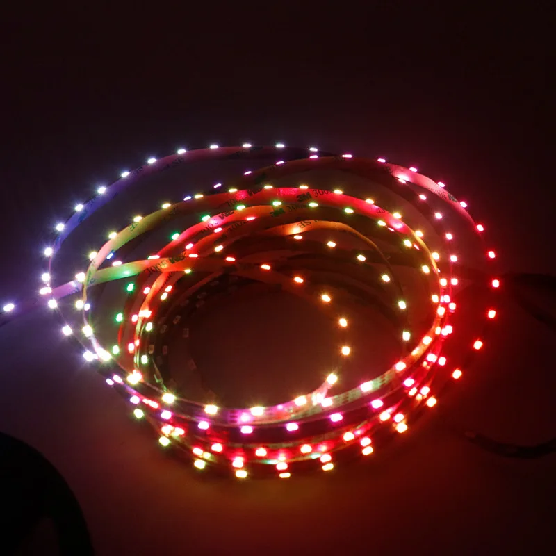 5V SK6812 Светодиодная лента от производителя светящаяся сторона 144LED/m SMD 4020 RGB для ландшафтного освещения