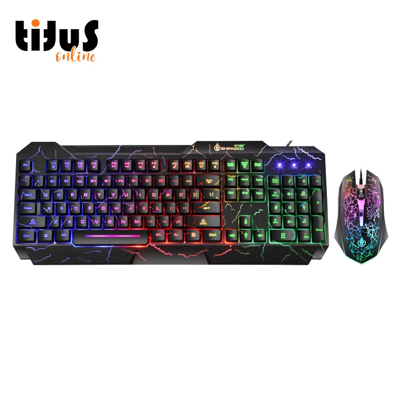 D620 Widely Use Keyboard Gaming Mechanical High Quality Keyboard And Mouse Combo New Type Rgb Mechanic Keyboard
