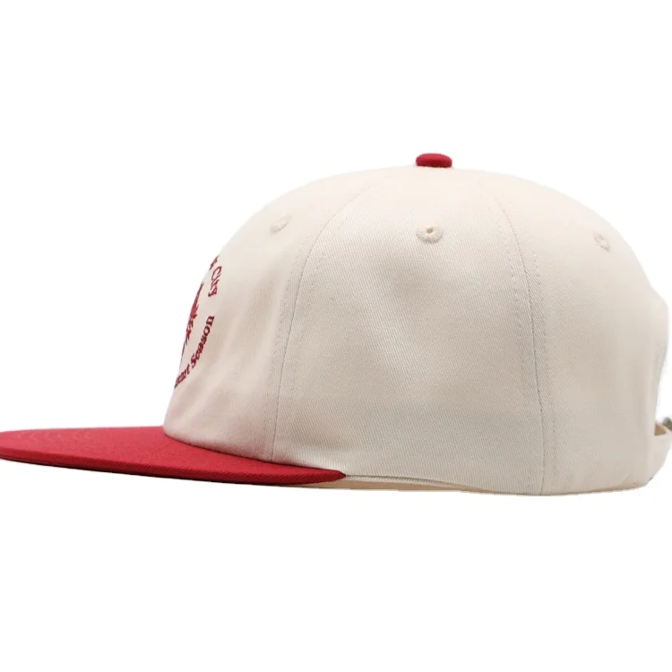 Good quality custom tag labels dad hats with  strap buckle back closure /custom inside sports cap