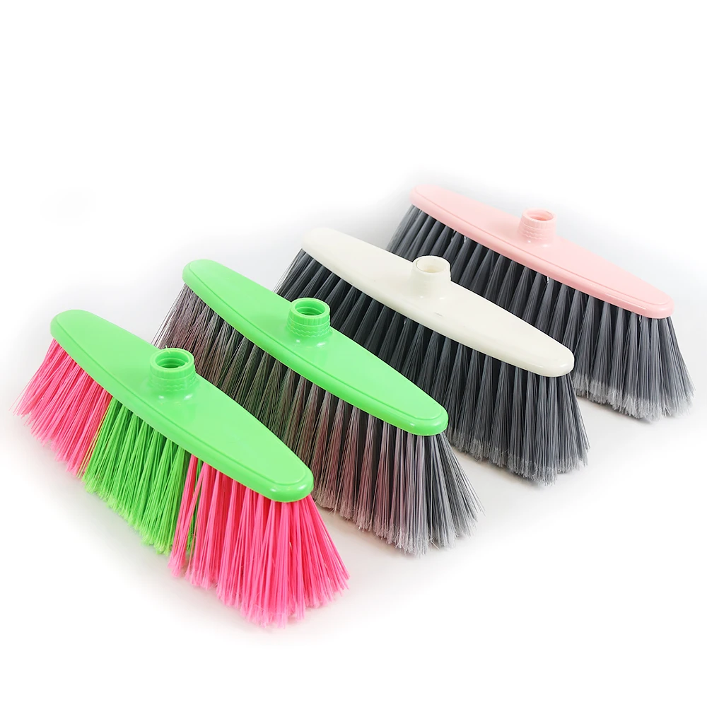 home cleaning equipment Garden sweeping brush broom for outdoor floor sweeping with stif bristle flat broom