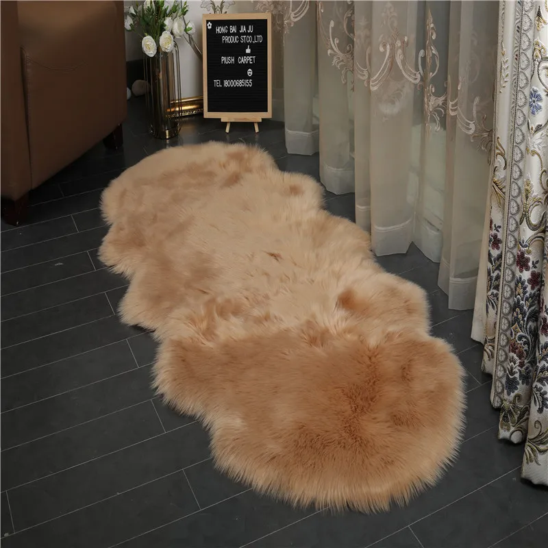 Коврики и ковровые покрытия из искусственной овечьей кожи 60*180 см