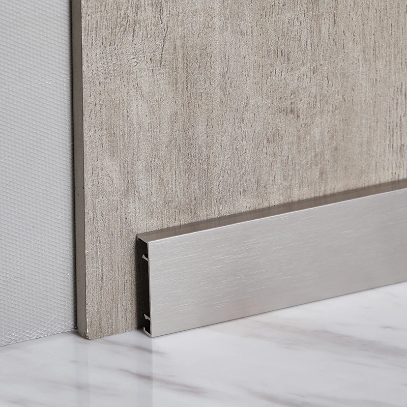 Source manufacture Decoration aluminium accessories New skirting board for skirting decoration