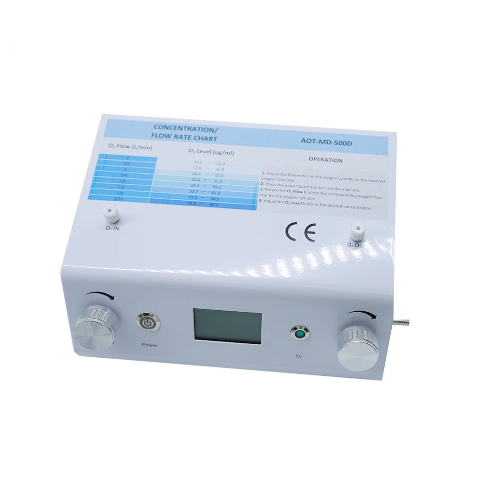 Vein Injection Ozone Therapy Machine In Blood 10-95.5 gamma