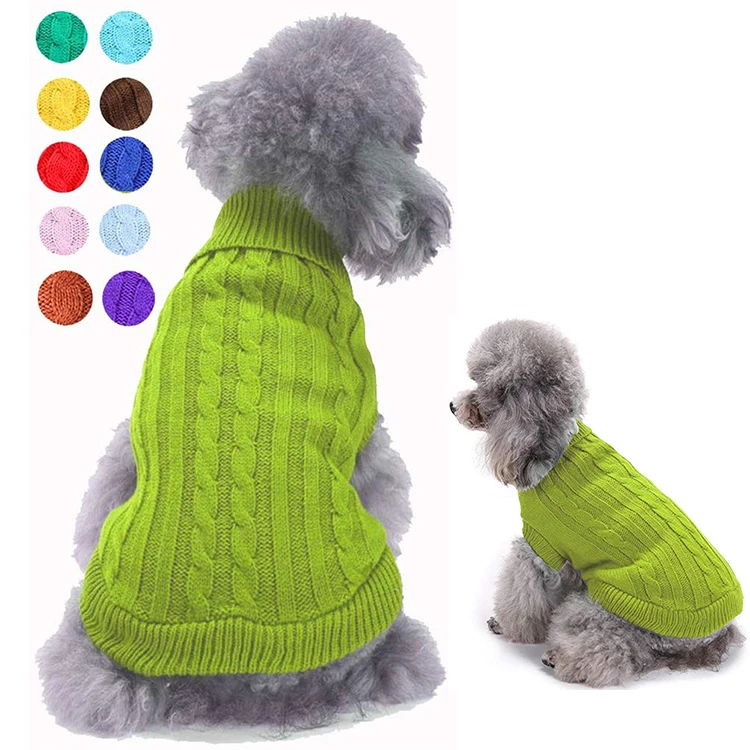 Winter Knit Classic hoodie Pet Cat Dog Sweaters for Small Large Puppy Dogs Clothes
