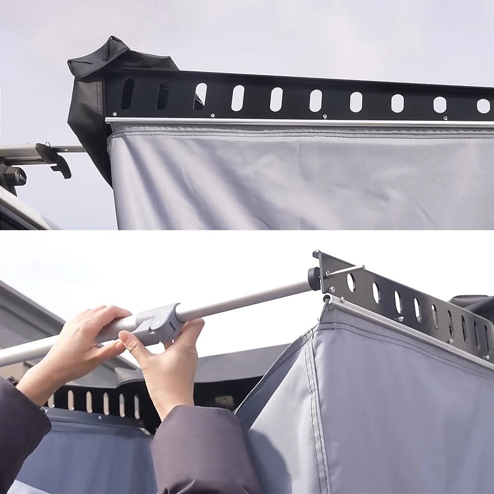 4X4 Outdoor Bathing Shower Changing Tent Toilet Tent Camping Equipment Roof Caravan Car Awning Shower Tent