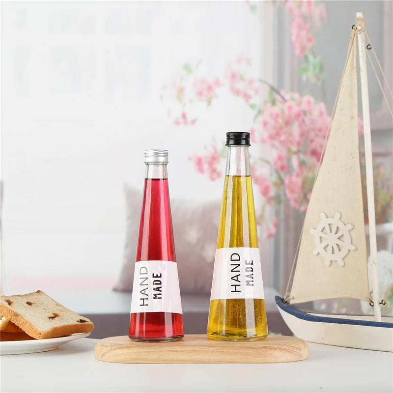 
Best Selling Quality Cold Brew Bottle Small Juice Bottle 350Ml Glass Bottle For Beverage 