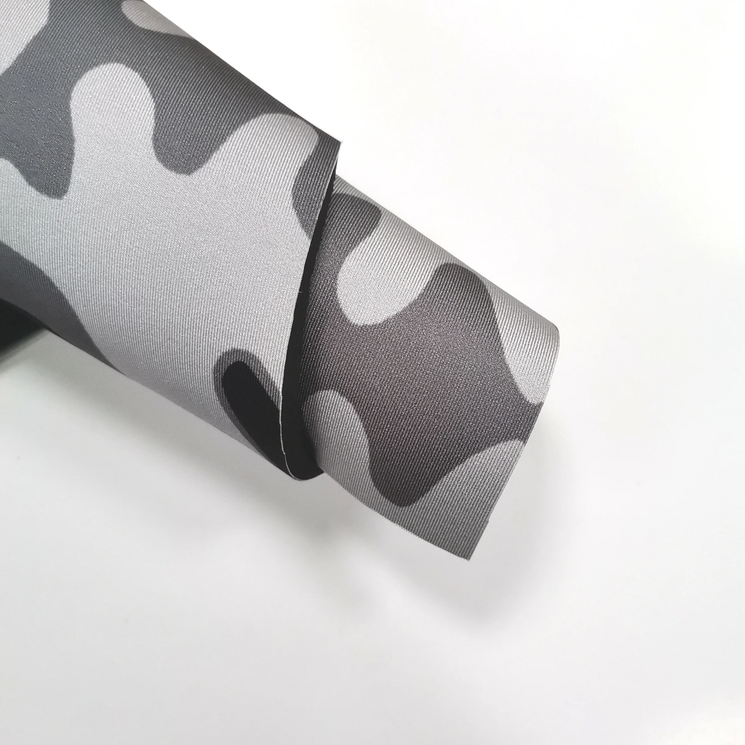 Factory Customized 5mm thick Camo Neoprene rubber sheet with Polyester Fabric Waterproof for Picnic mat/Bags