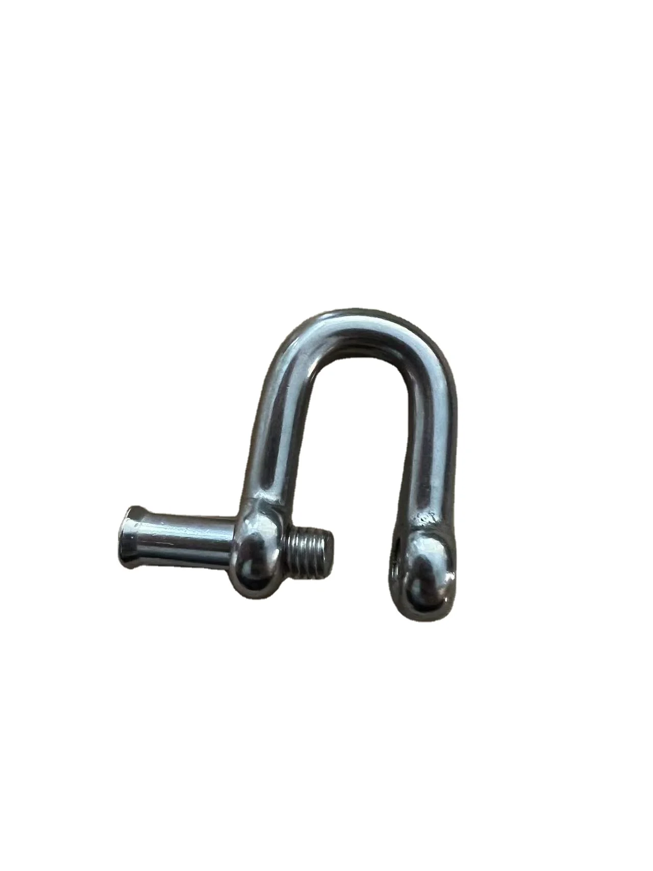 Stainless steel bow shackle useful to ship shackle paracord shackle