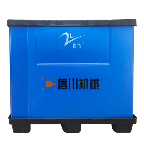 Corruone PP polypropylene honeycomb pallet box collapsible plastic pallet box foldable coaming container bins