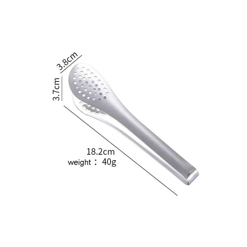 Stainless steel kitchen cooking food clamp Outdoor BBQ barbecue accessories food clamp