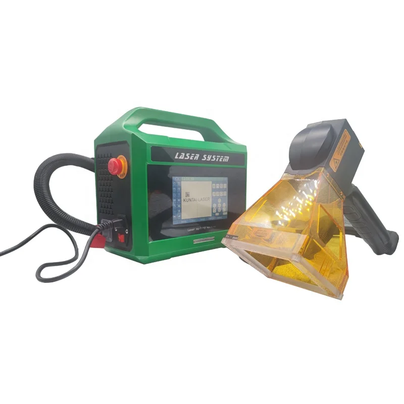 MAX JPT portable small size fiber laser marking machine handhold type fiber laser printer for metal engraving