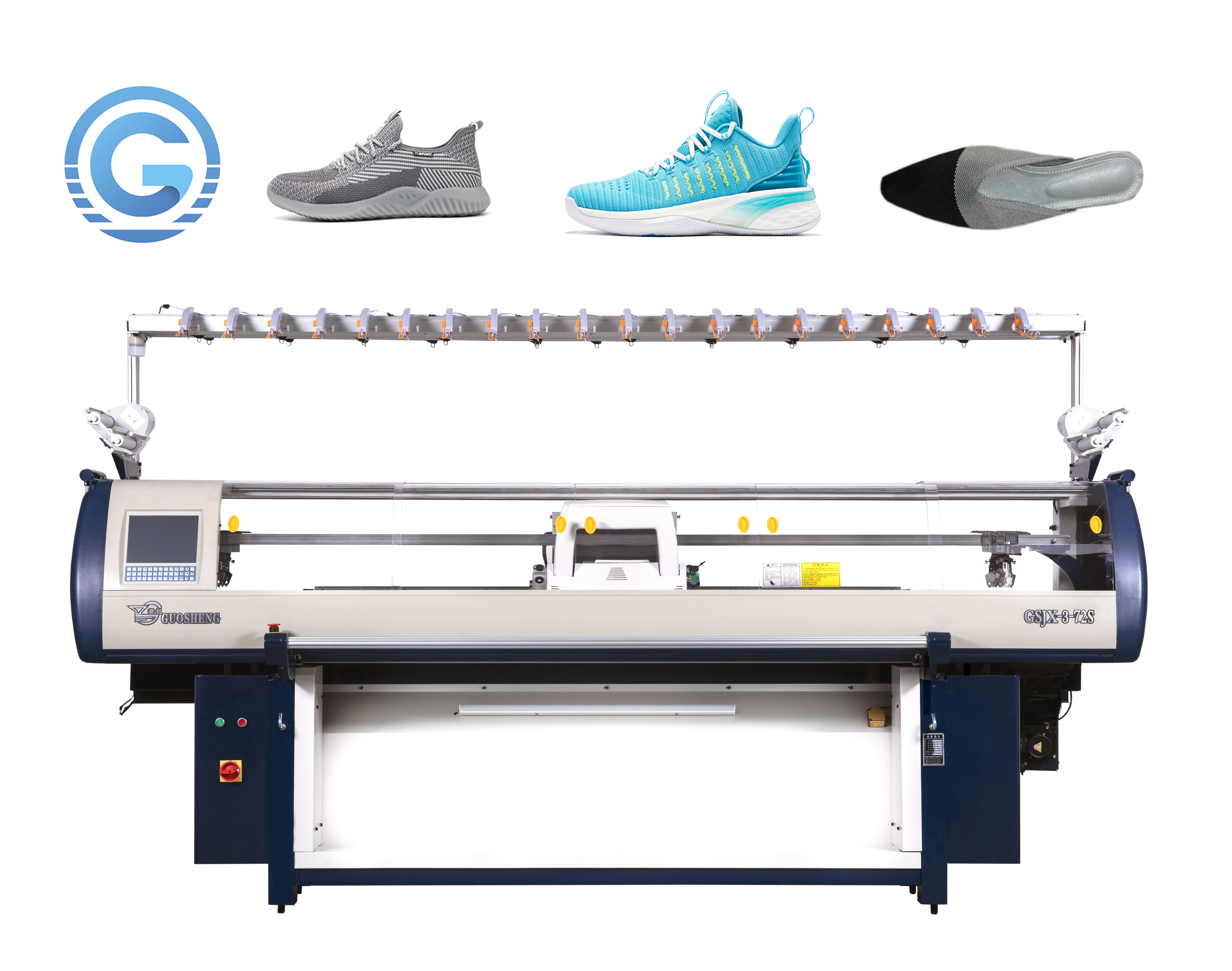 3D Flyknit Shoe Face Computer Machine Knitting Flyknit Racer  Flyknit Knitter