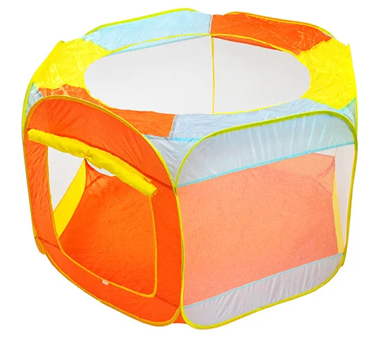 Детская палатка-вигвам с легким выдвижным шариковым бассейном