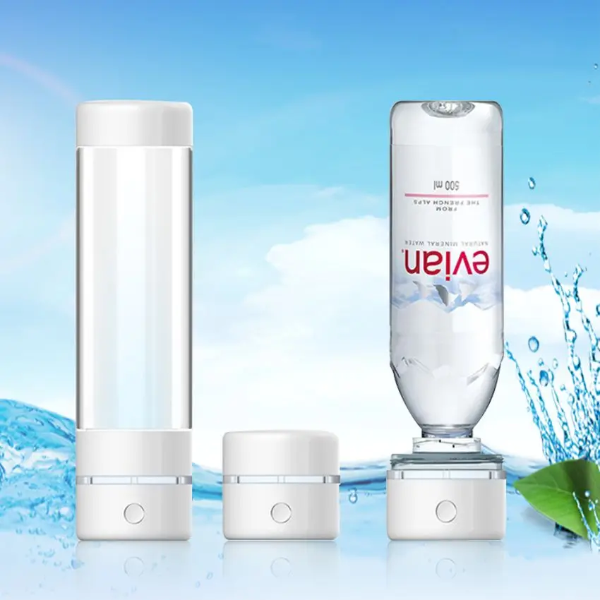 2021 New Design 300ml Smart Bottle Active Hydrogen Rich Water Maker Machine Cup