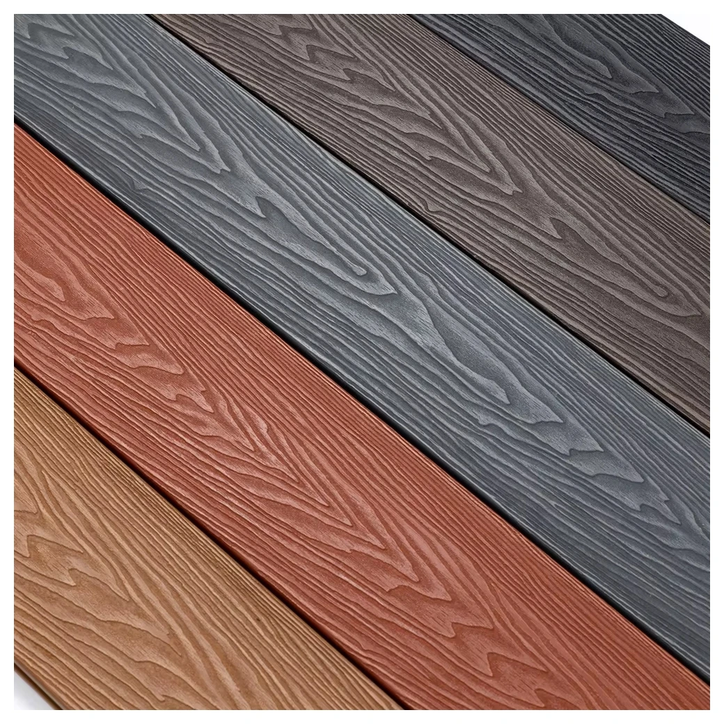 Hot Sale Waterproof Custom Color Modern WPC Plastic Wood Composite Deck Outdoor Flooring