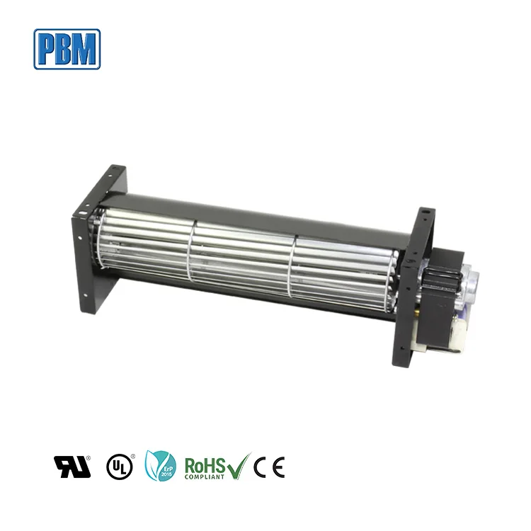 Multifunctional Stainless Steel Brushless 30.9W Tangential Cross Flow Blower Fireplace Fan