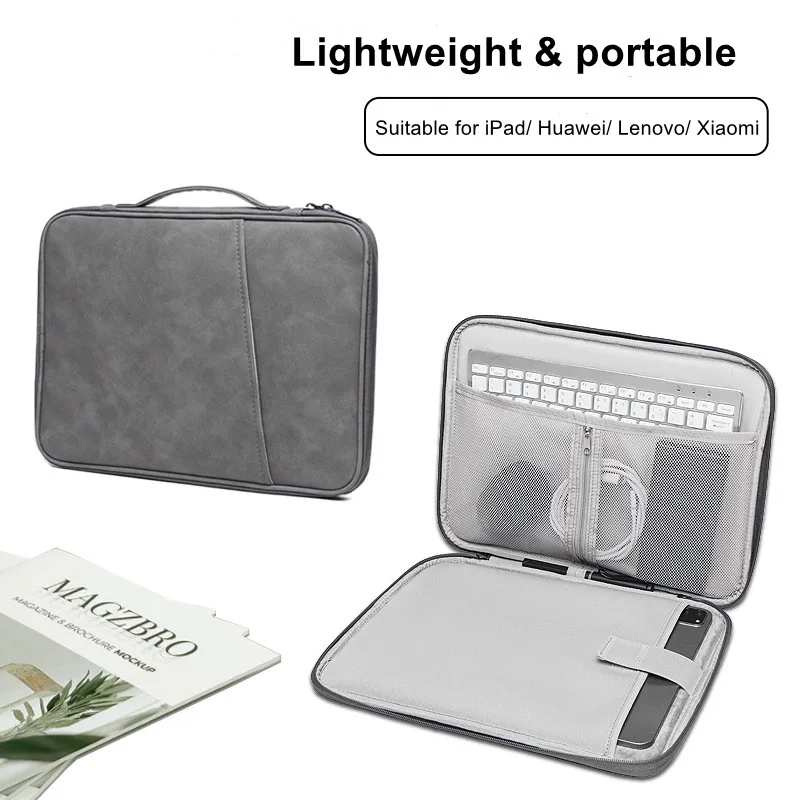 Factory wholesale waterproof Slim Portable Durable Tablet Case Sleeve Bag for iPad Bag Pouch
