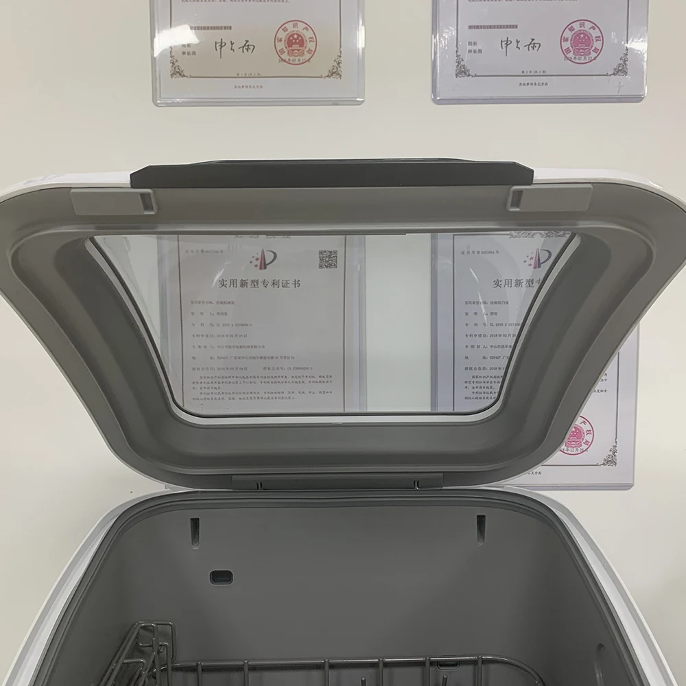 6 sets Small Portable Automatic Compact Tabletop Dishwasher