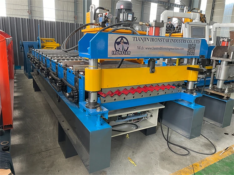 Making Machine For Hot Dipped Galvanized Corrugated Iron Sheet 22 Gauge Zinc Coated Steel Roofing Sheets