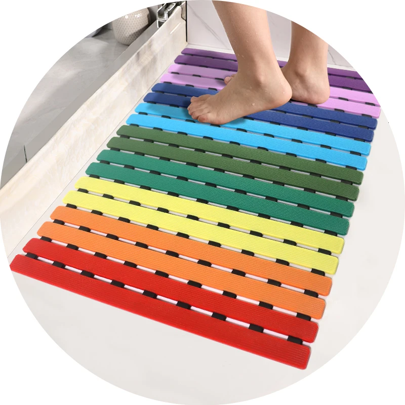 Luxury Custom Floor Toilet Water Proof Baby Kids Shower Anti Bath Non Slip Big Bathroom Mat Set