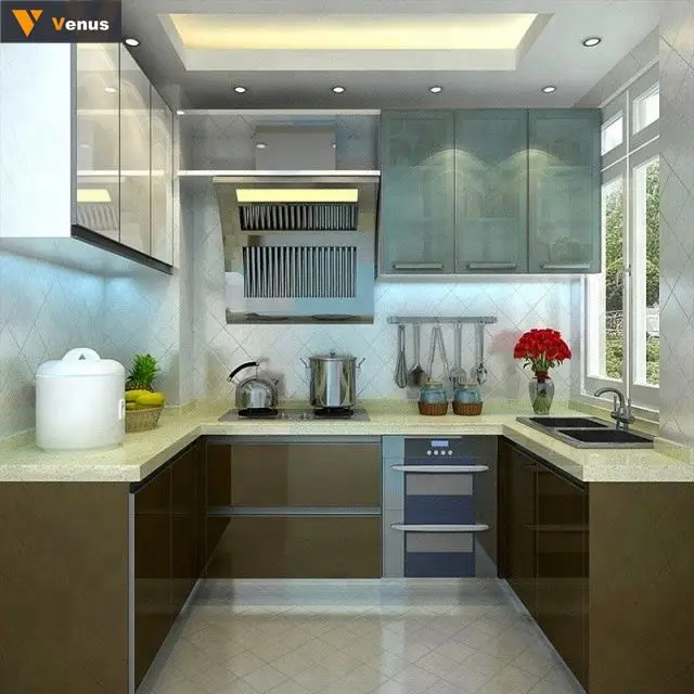 New design high gloss high quality modern custom kitchen cabinet rta white shaker kitchen cabinets