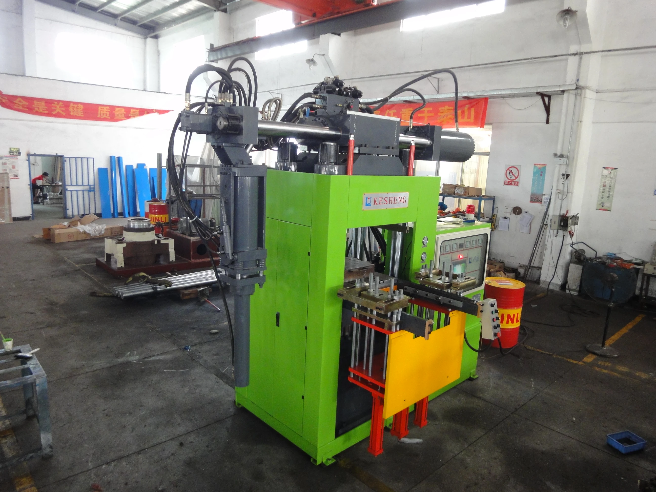 High Efficiency CNC Rubber Injection Molding Machine for All Silicone Products